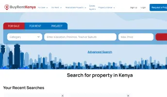 Buy Rent Kenya homepage